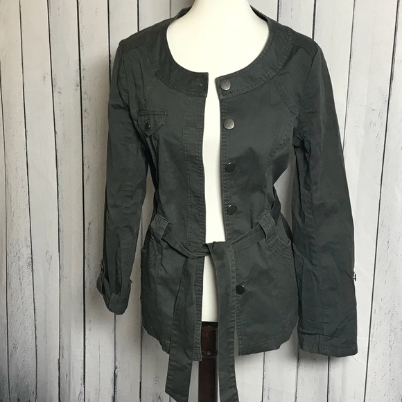 Trendy Gray DKNY Jacket - Picture 3 of 6